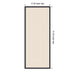 Pinboard 17x41 Edith Black 2