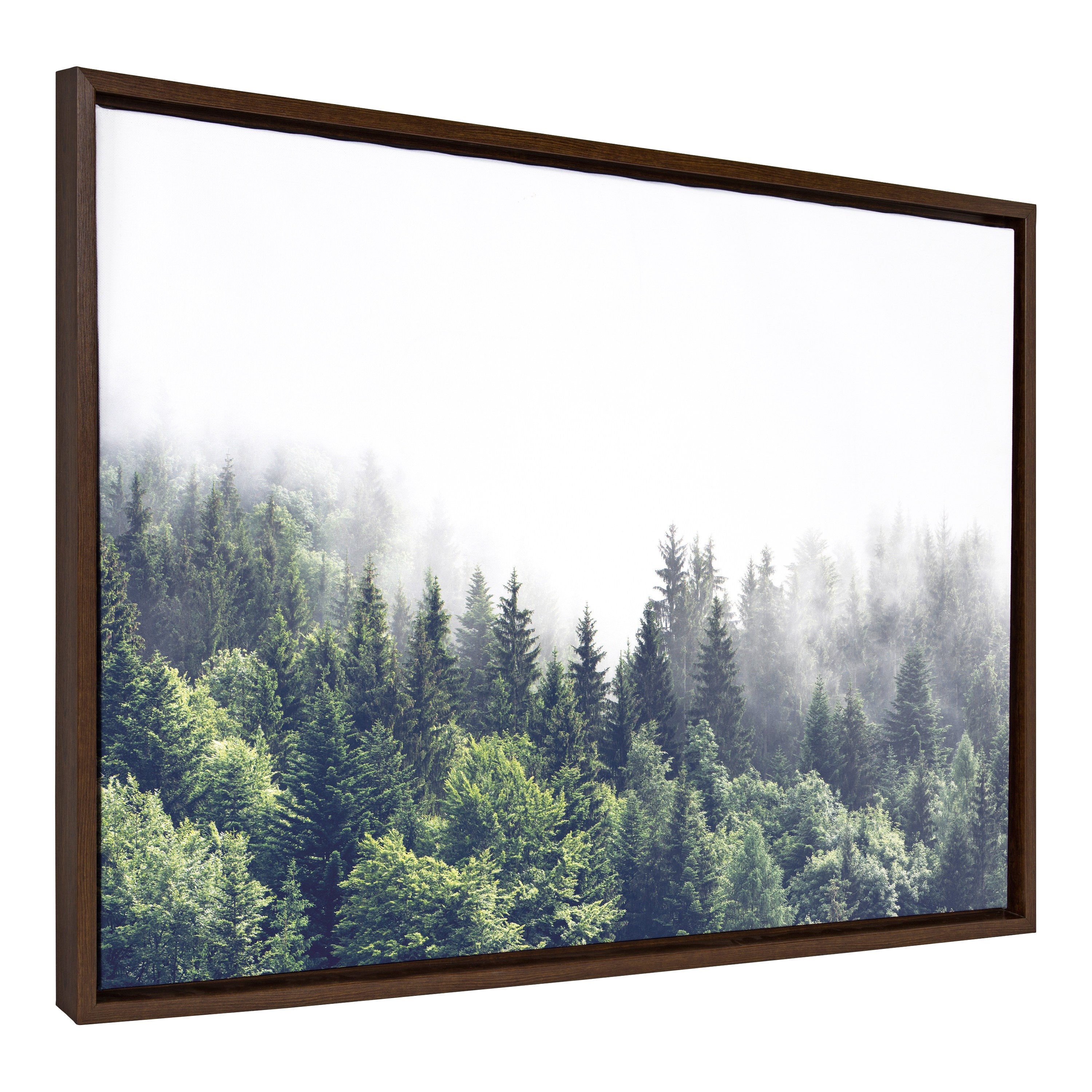 Framed Canvas 23x33 Sylvie Walnut 2