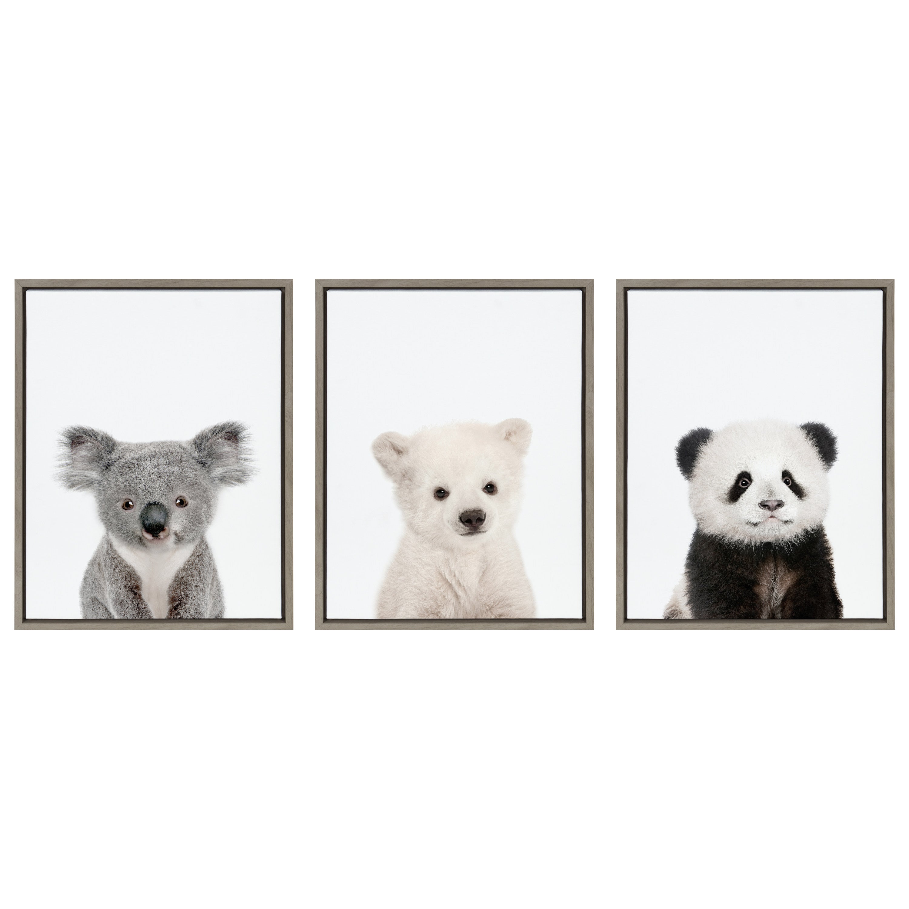 Art Set Sylvie Graywash 3 Piece Set 18x24 1