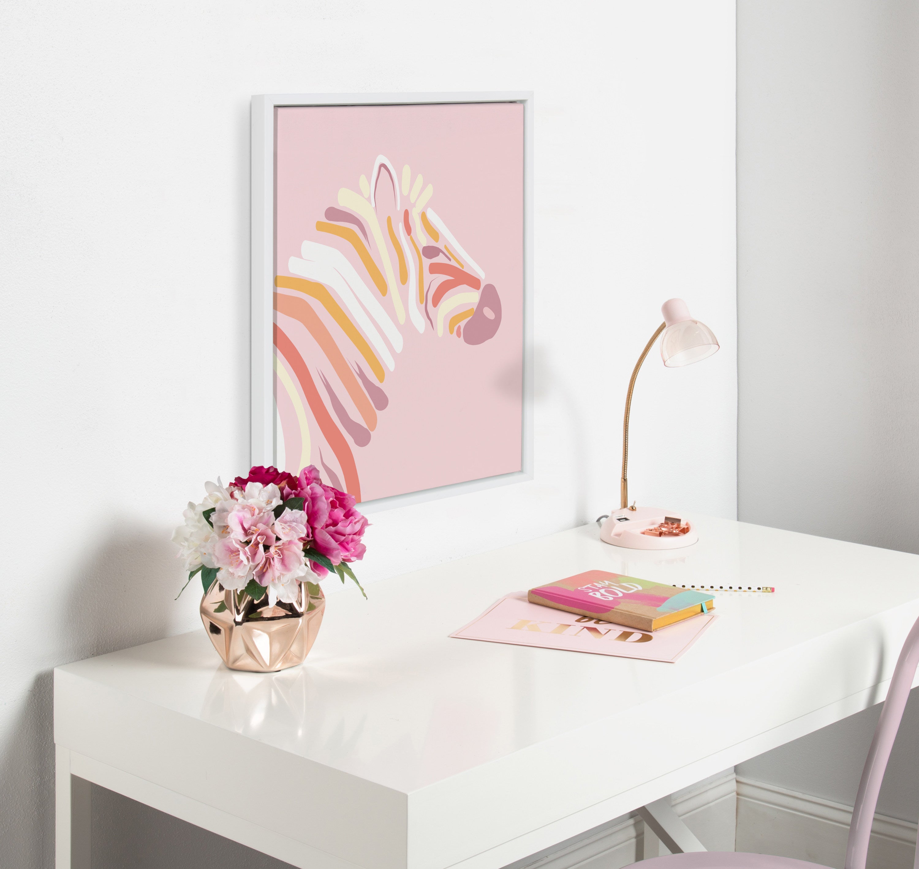 Framed Canvas Sylvie White 18x24 7