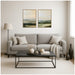 Framed Canvas Sylvie Dark Gold 2 Piece Set 18x24 6