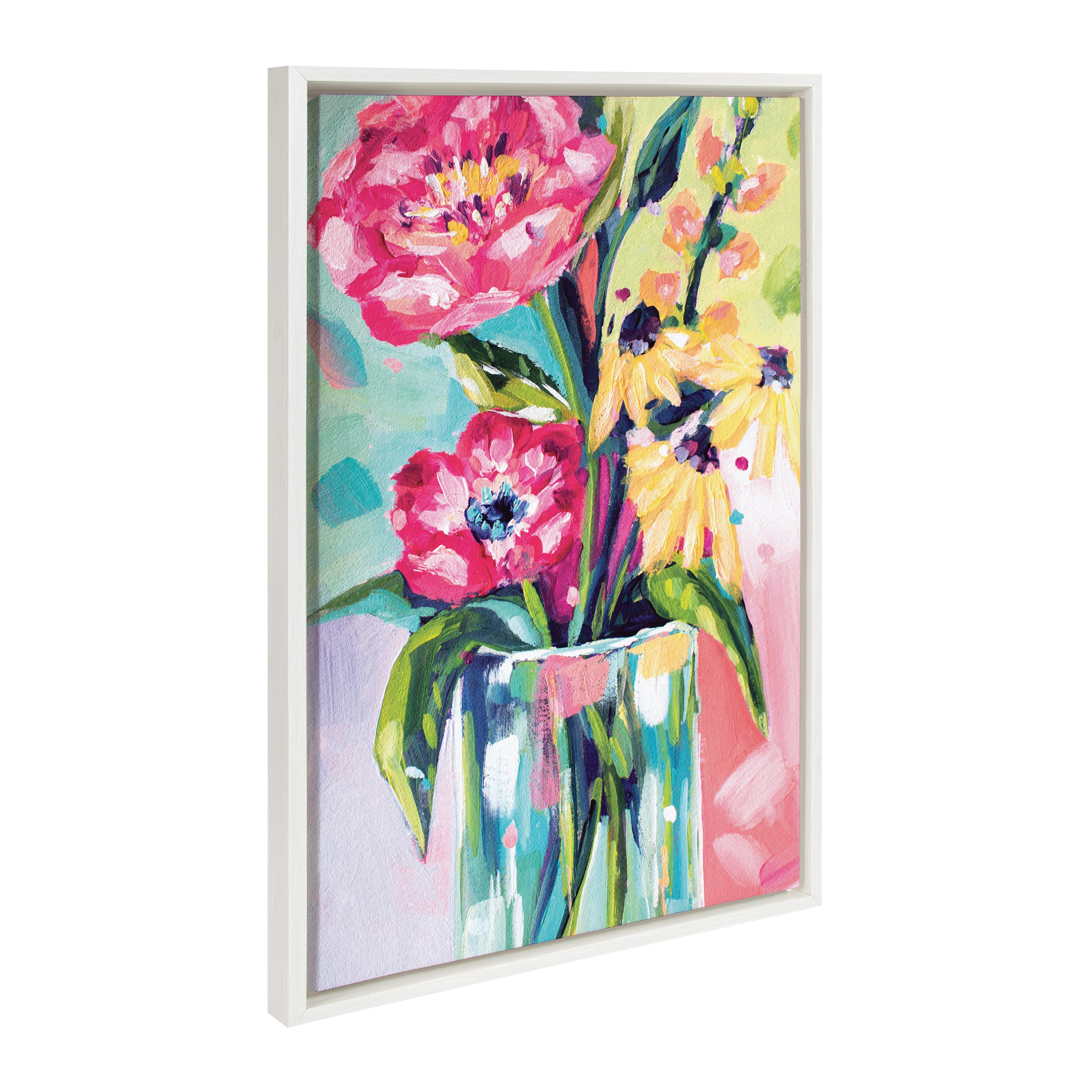 Framed Canvas 23x33 Sylvie White 2