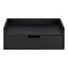 Floating Side Table Black 18x12x7 3
