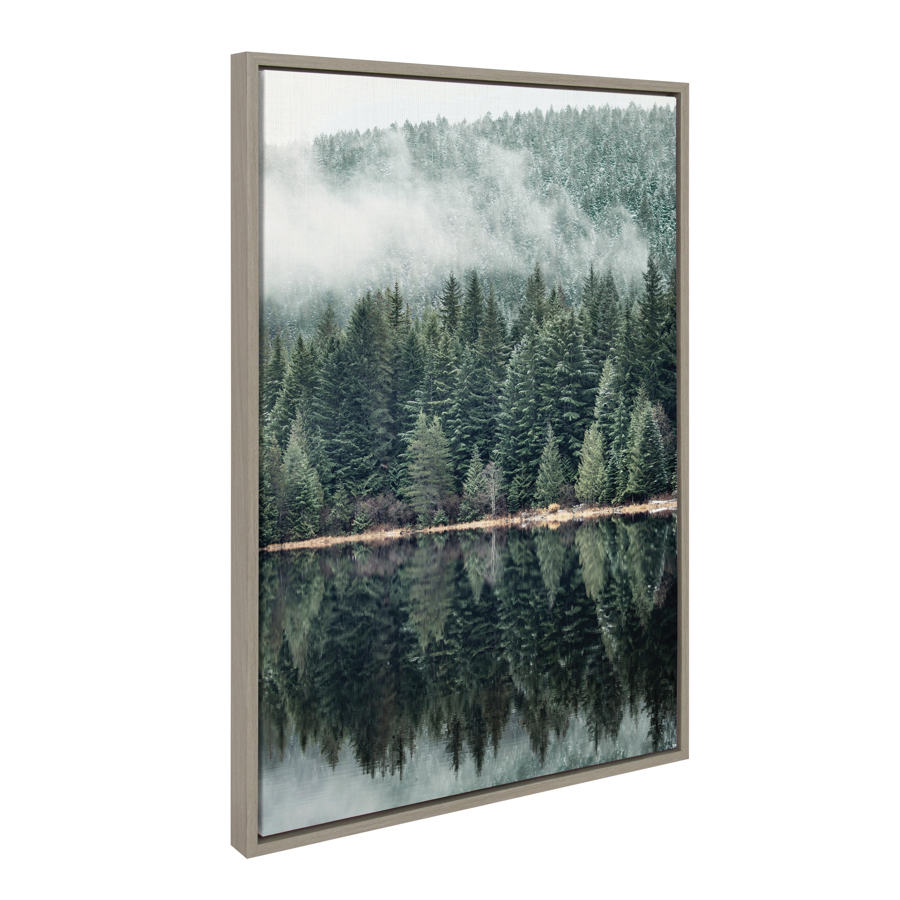 Framed Canvas 23x33 Sylvie Graywash 1