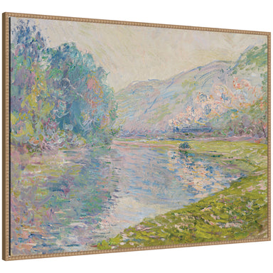 Framed Canvas 42x32 Sylvie Beaded Rustic Natural 1