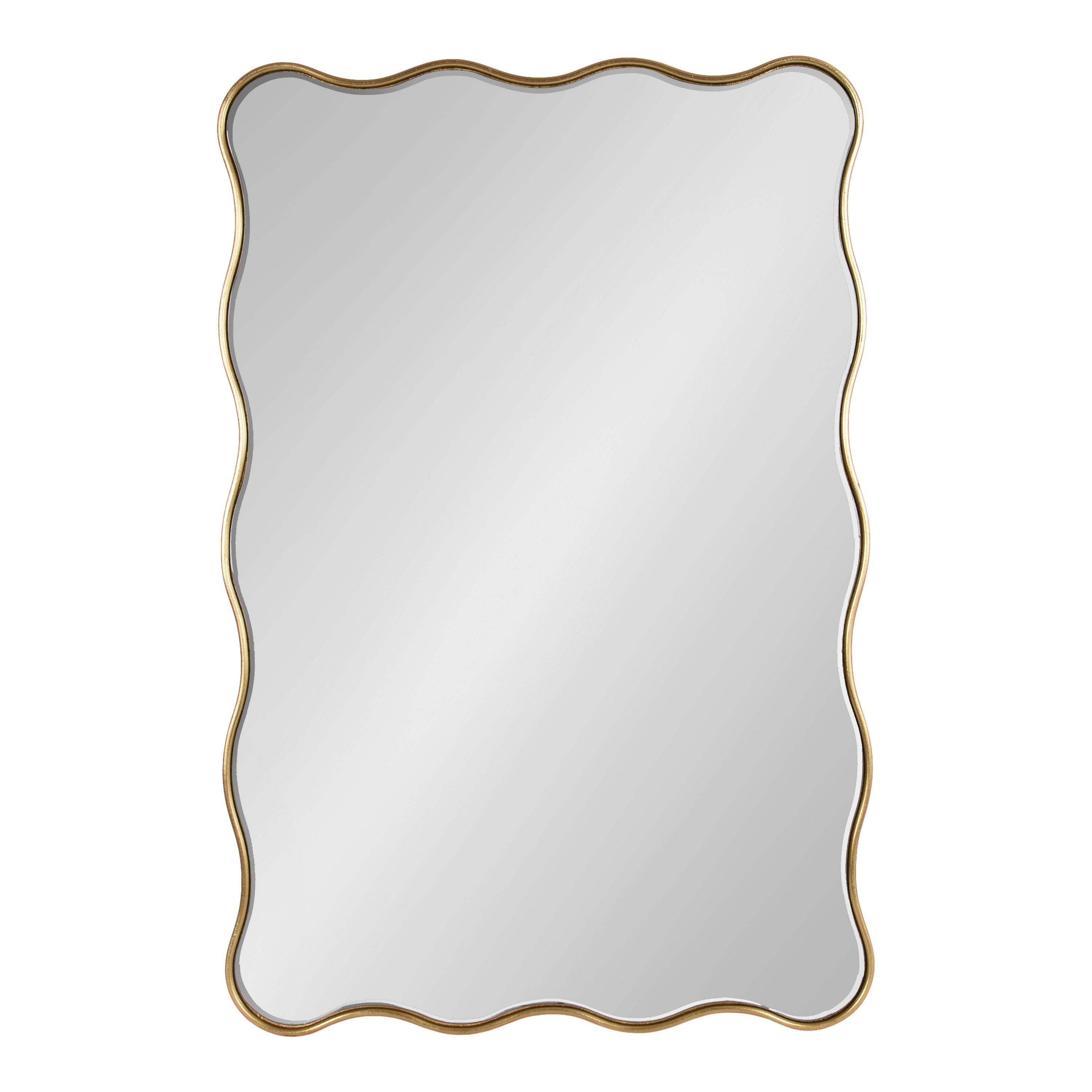 Viona Rectangle Scalloped Mirror