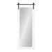 Rectangle Mirror White 18x50 2
