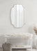 Scallop Mirror Silver 20x30 6