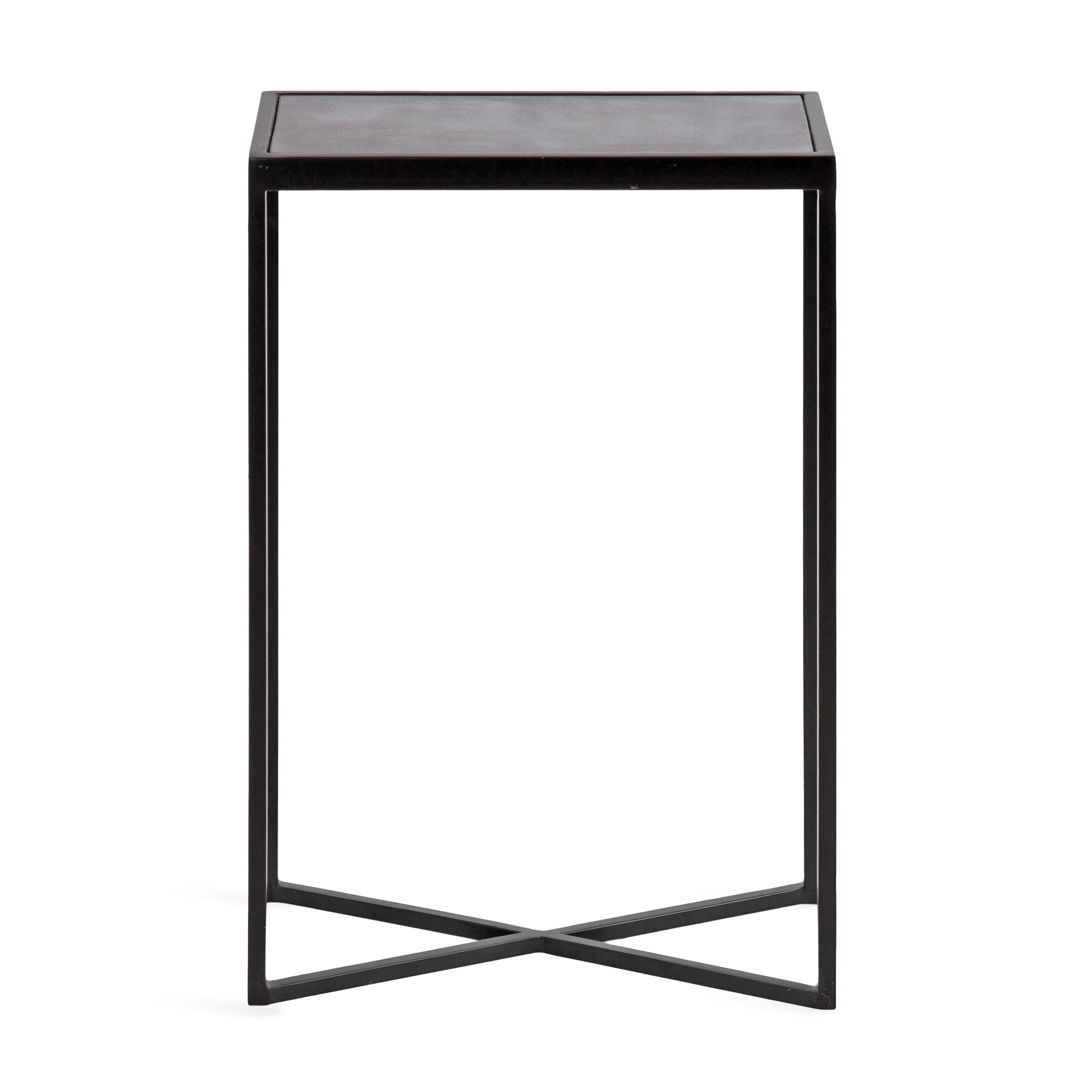 Side Table Black 16x8x24 5