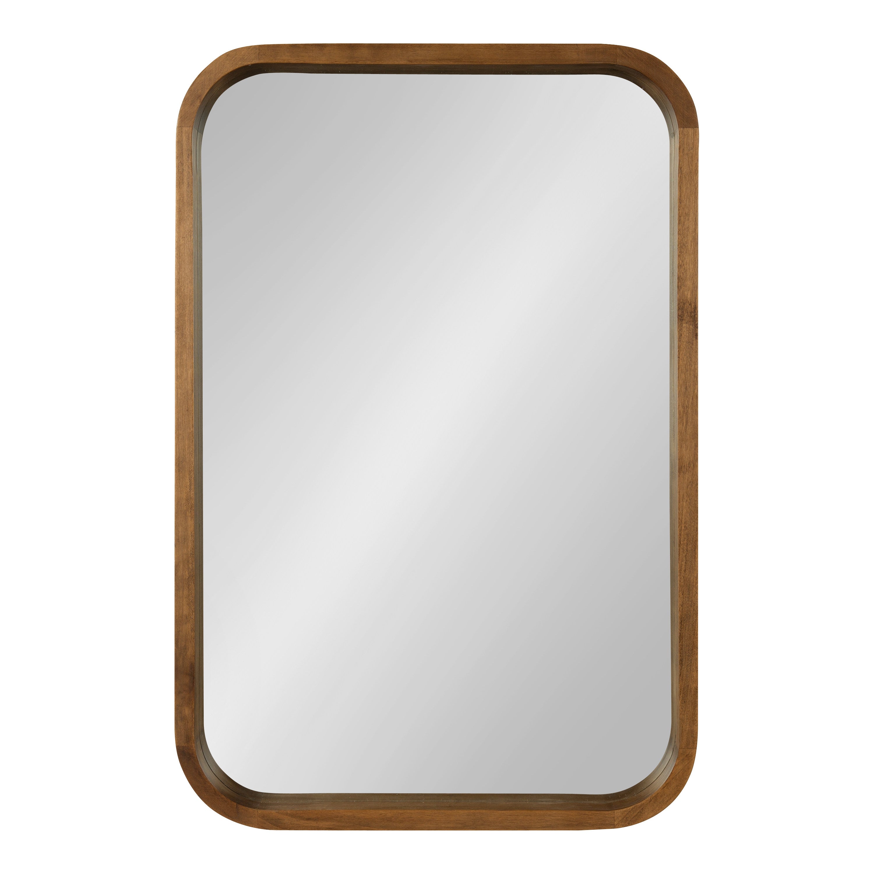 Rectangle Mirror Rustic Brown 20x30 2