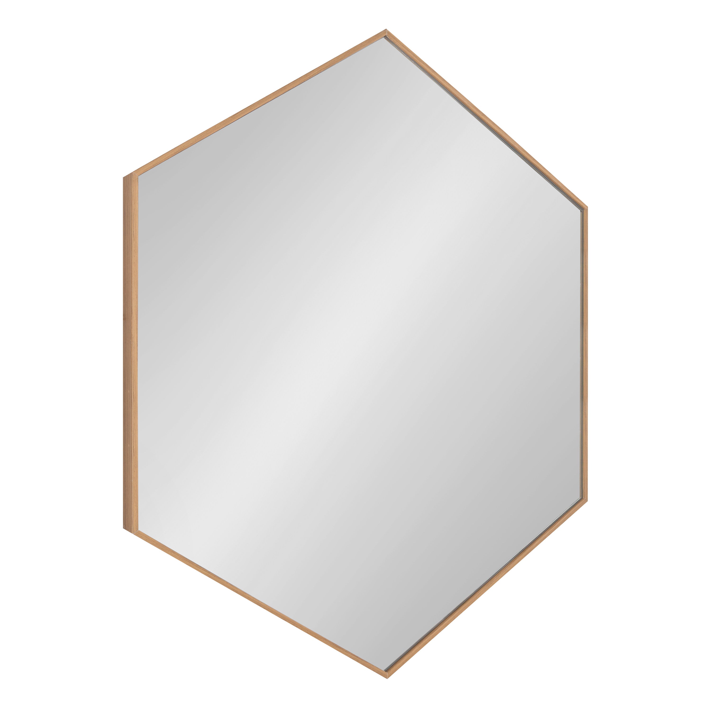 Hexagon Mirror Natural 30x30 1