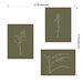 Art Set 3 Piece Set 18x24 Sylvie Walnut 2