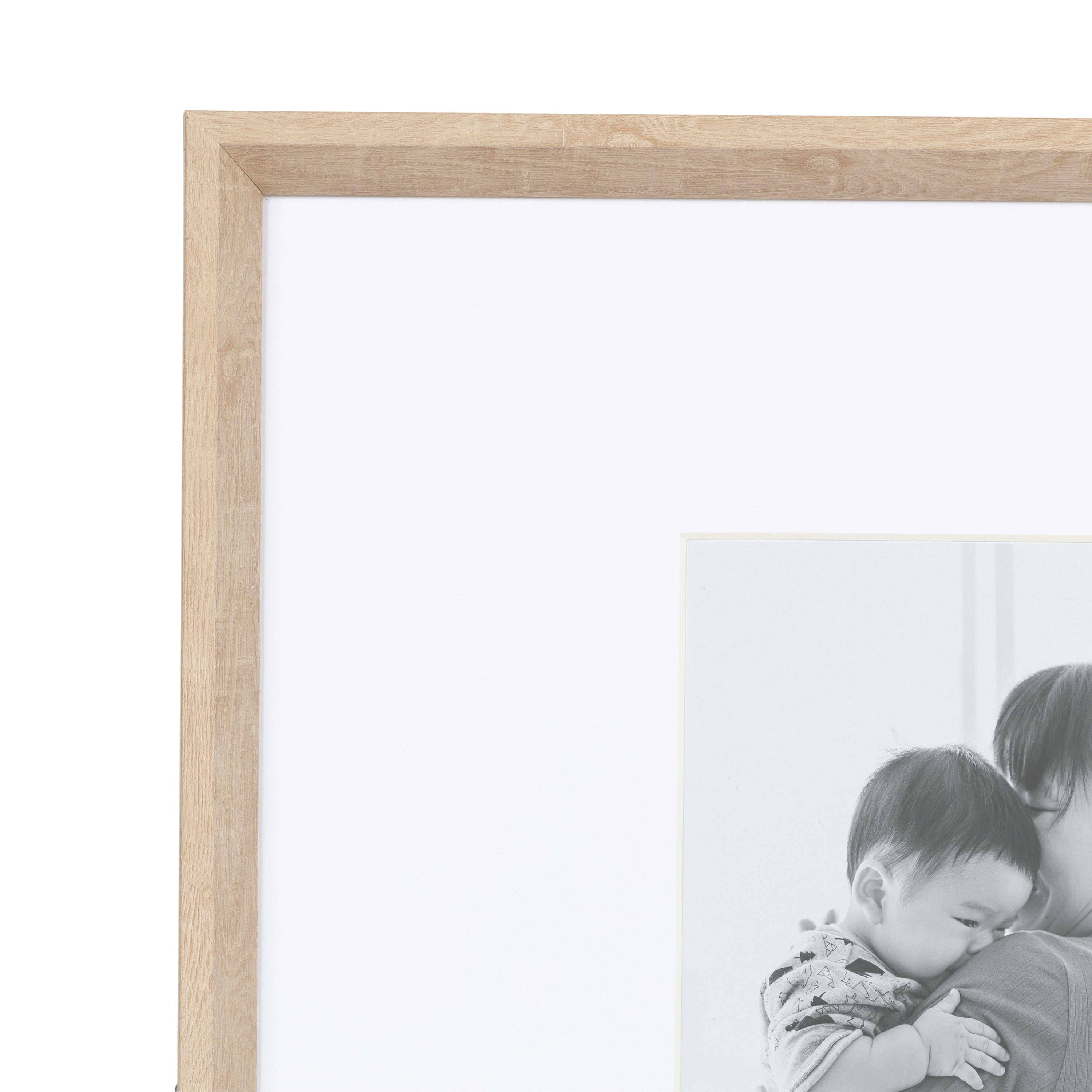 Wall Frame Natural 16x20 matted to 8x10 3