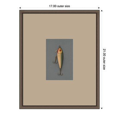 Framed Art 17 x 21 Cordelia Thin Bronze 2