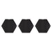 Mirror Set Black 3 Piece 14x16 4