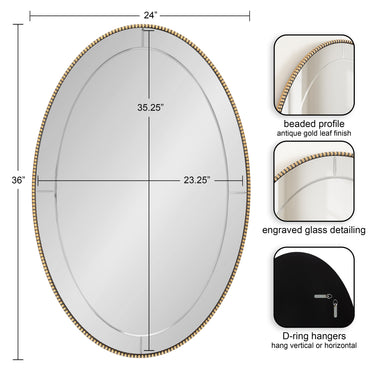 Oval Gold 24x36 2