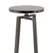 Drink Table Pewter 9x9x23 3