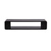 Floating Console Table Black 30x7x7 4