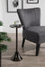Drink Table Pewter 9x9x23 6
