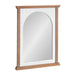 Arch Mirror Rustic Brown White 22x28 1