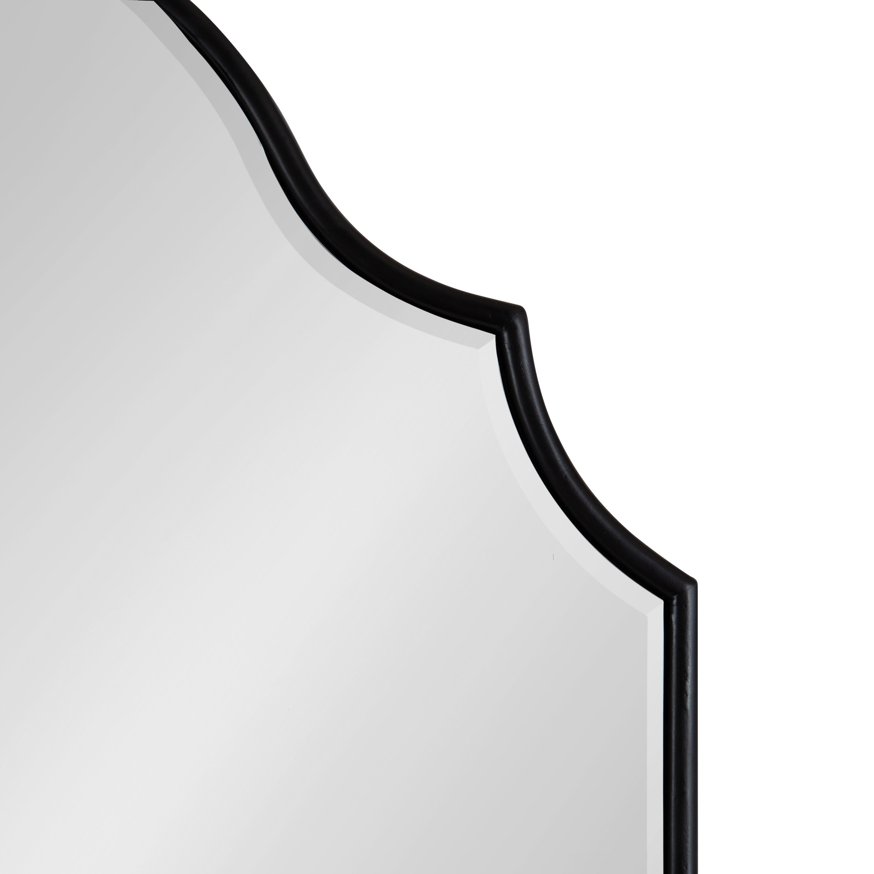 Arch Mirror Black 24x36 3