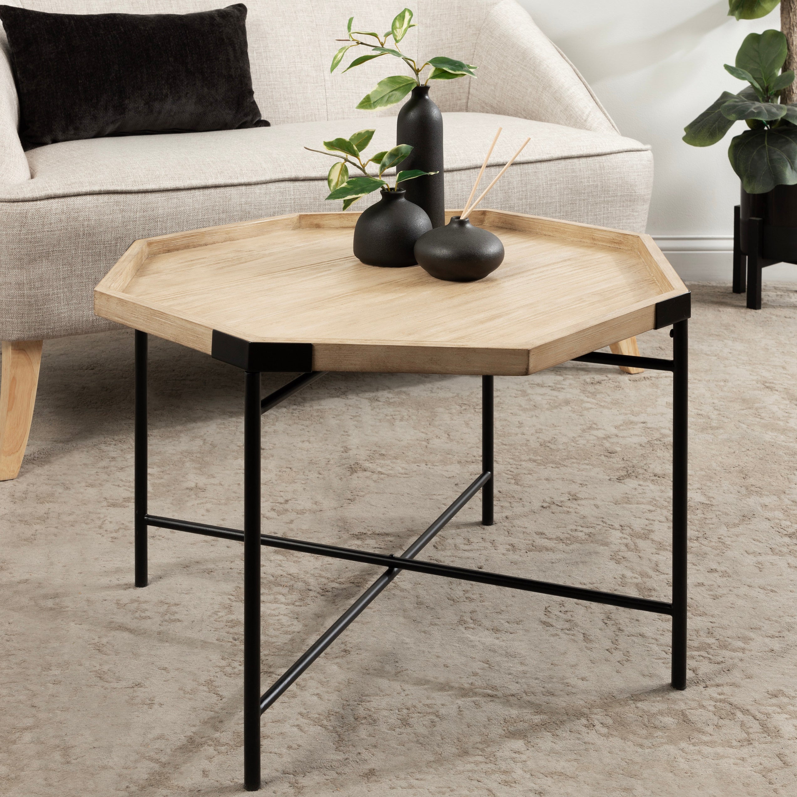Coffee Table 26x26x18 Natural 7