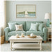 Mounted Canvas 38x26 Belmont Distress White 6