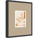 Framed Art 17 x 21 Edith Black 1