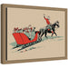 Framed Canvas Sylvie Dark Gold 13x10 1