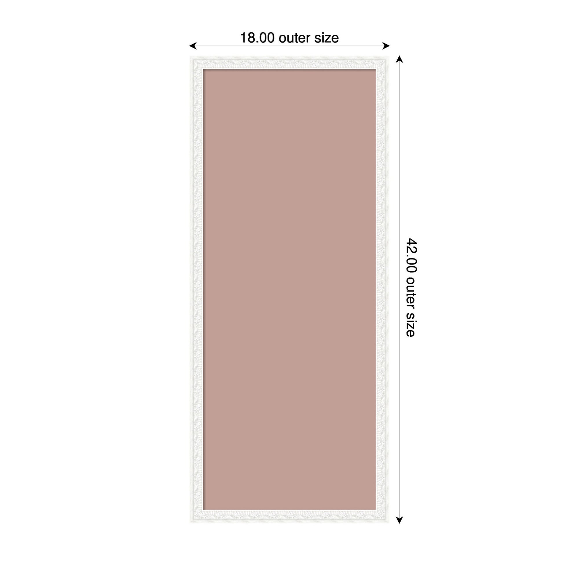 Framed Fabric Pinboard Blush Pink Clay Wall Organization