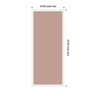 Pinboard Bethany White 18x42 2