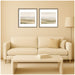 Framed Art Set 2 Piece Set 25x25 Florence Light Brown 6