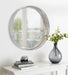 Round Mirror Silver 24" Diameter 6