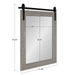 Rectangle Mirror Gray 22x30 2