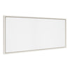 Sylvie Blank Framed Canvas 18x40