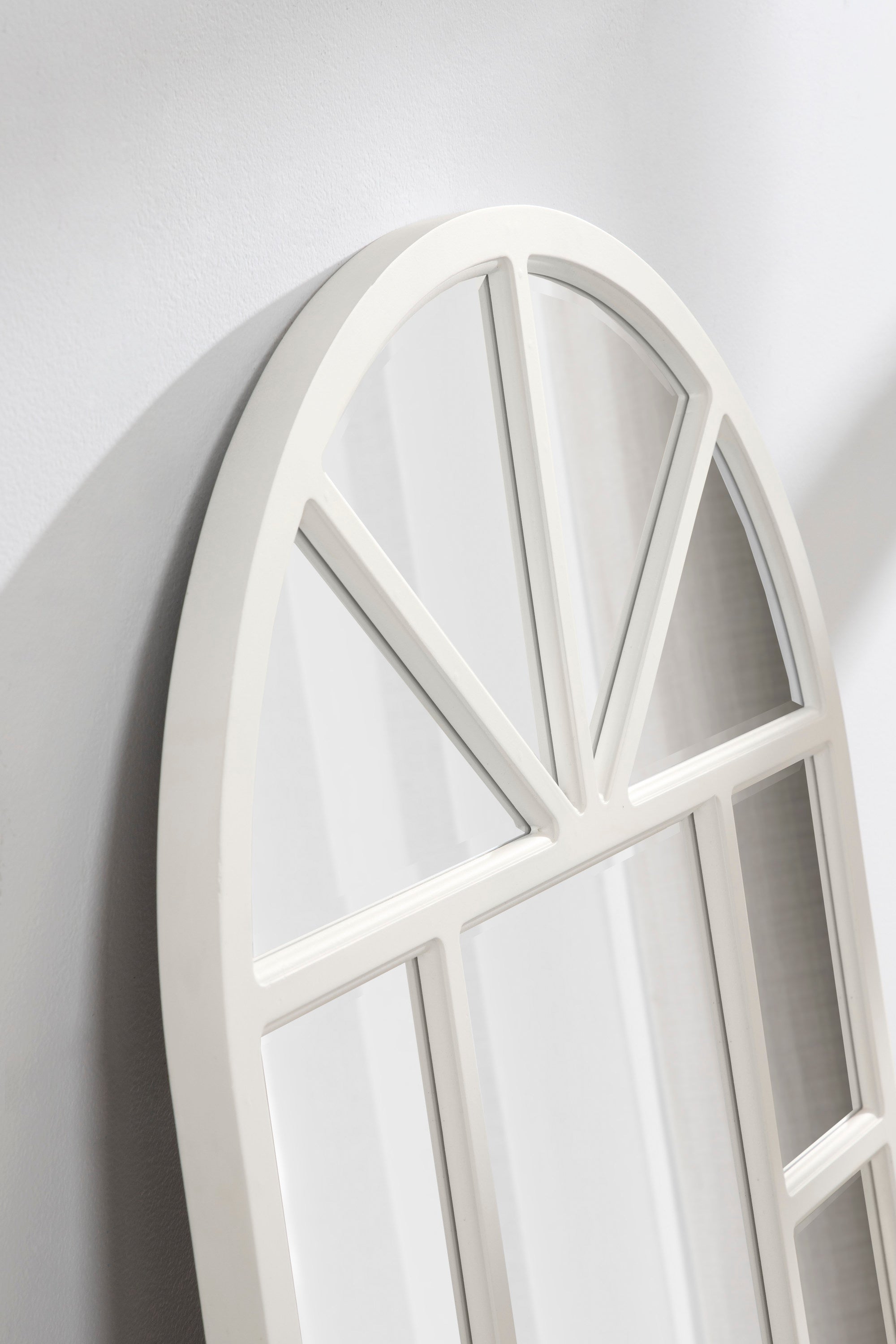 Windowpane Mirror White 24x36 7