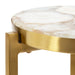 Drink Table Natural Gold 9x9x23 4