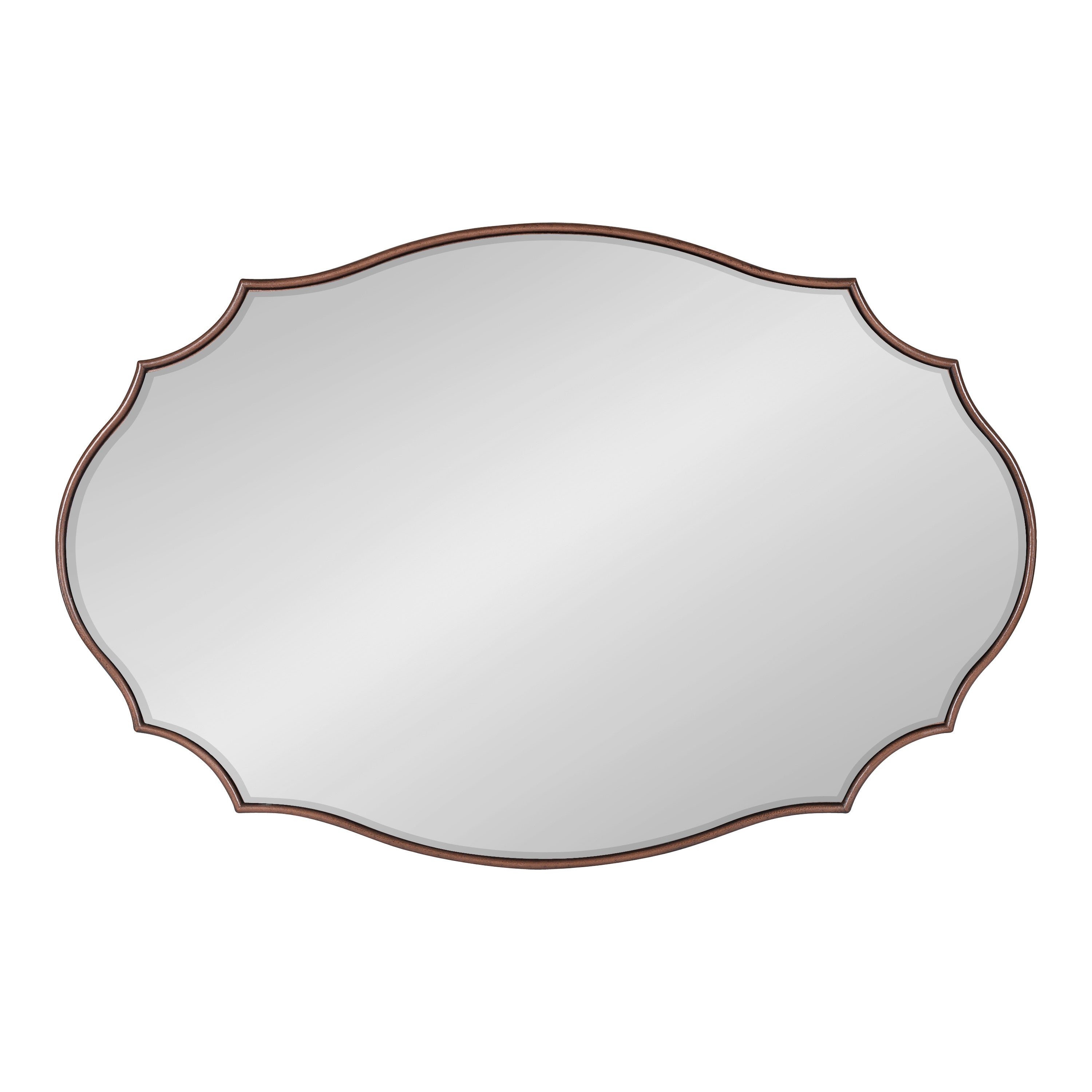 Scallop Mirror Bronze 24x36 2