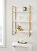 Accent Shelf 20x30 White Gold 7