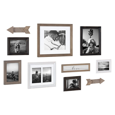 Frame Box Set Black White 10 Piece 2