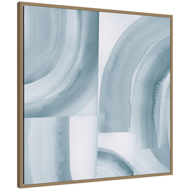 Framed Canvas Sylvie Dark Gold 30x30 1