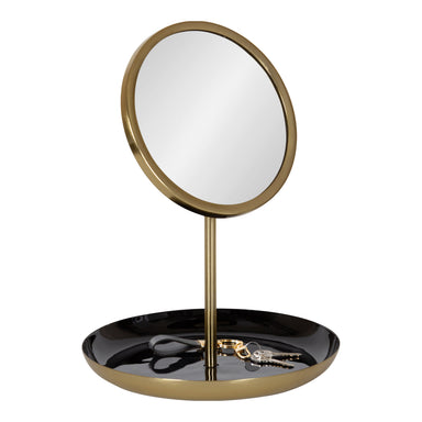 Tabletop Mirror Black Gold 11x15 1