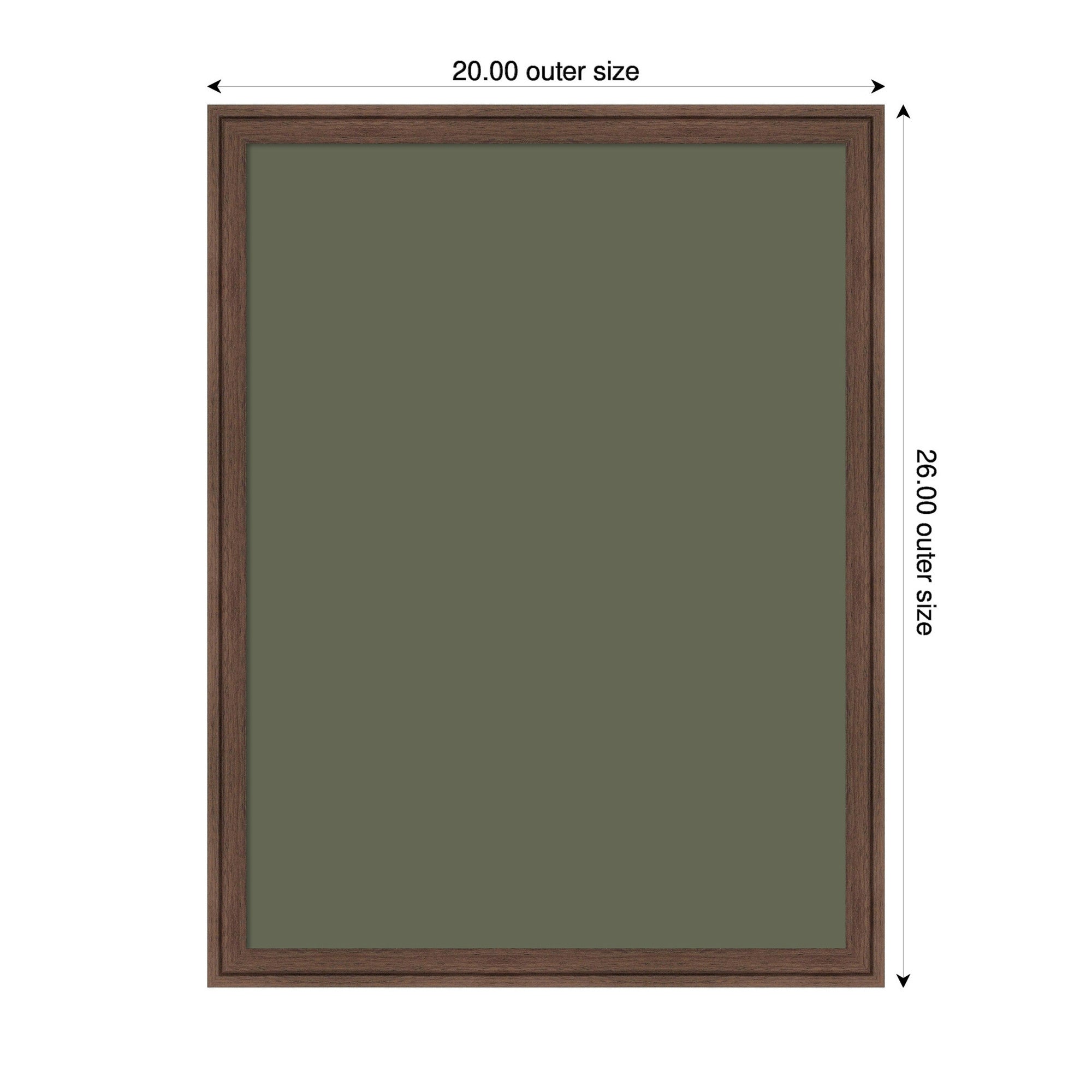 Pinboard Florence Medium Brown 20x26 2