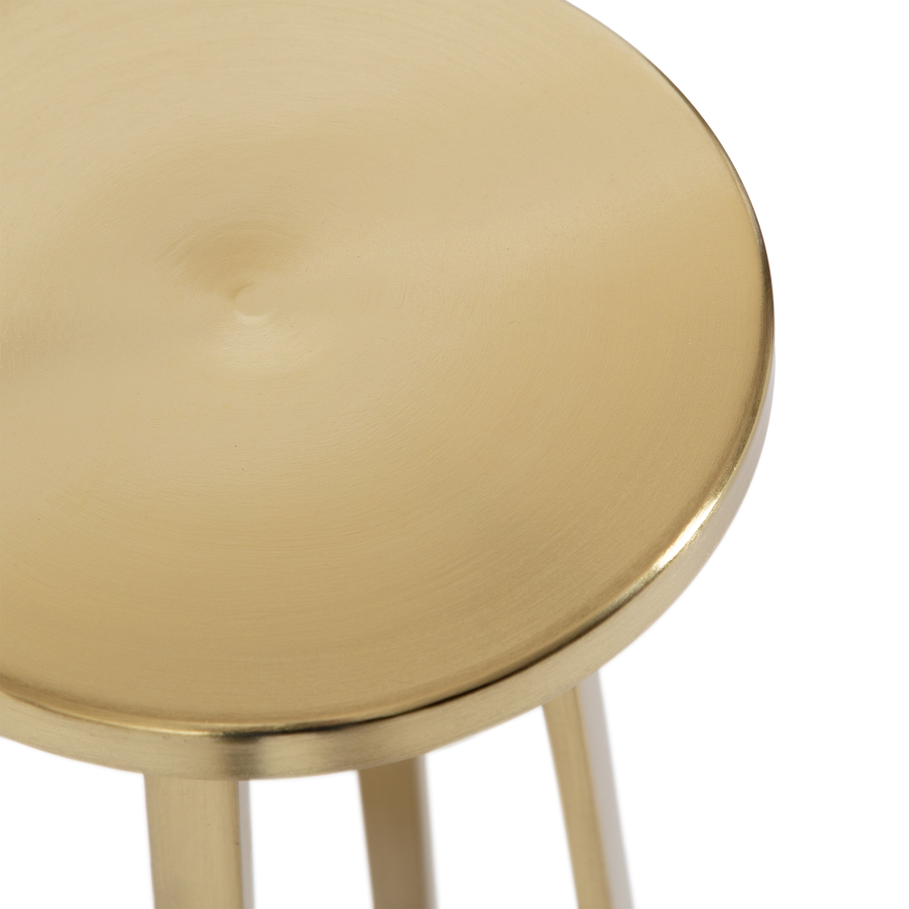 Drink Table Gold 9x9x23 6
