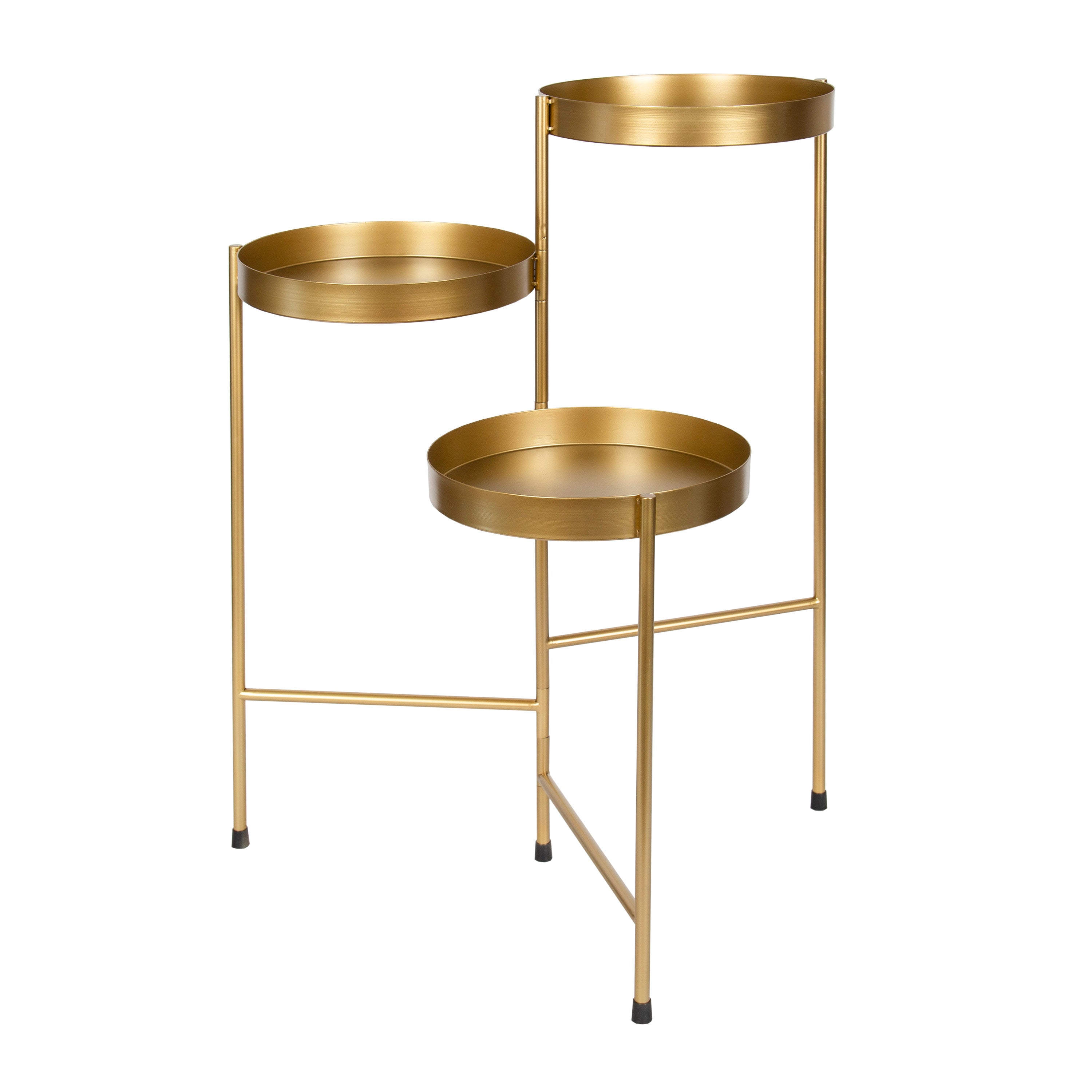 Plant Stand Gold 16x21x30 1
