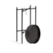 Side Table Black 16x16x26 6