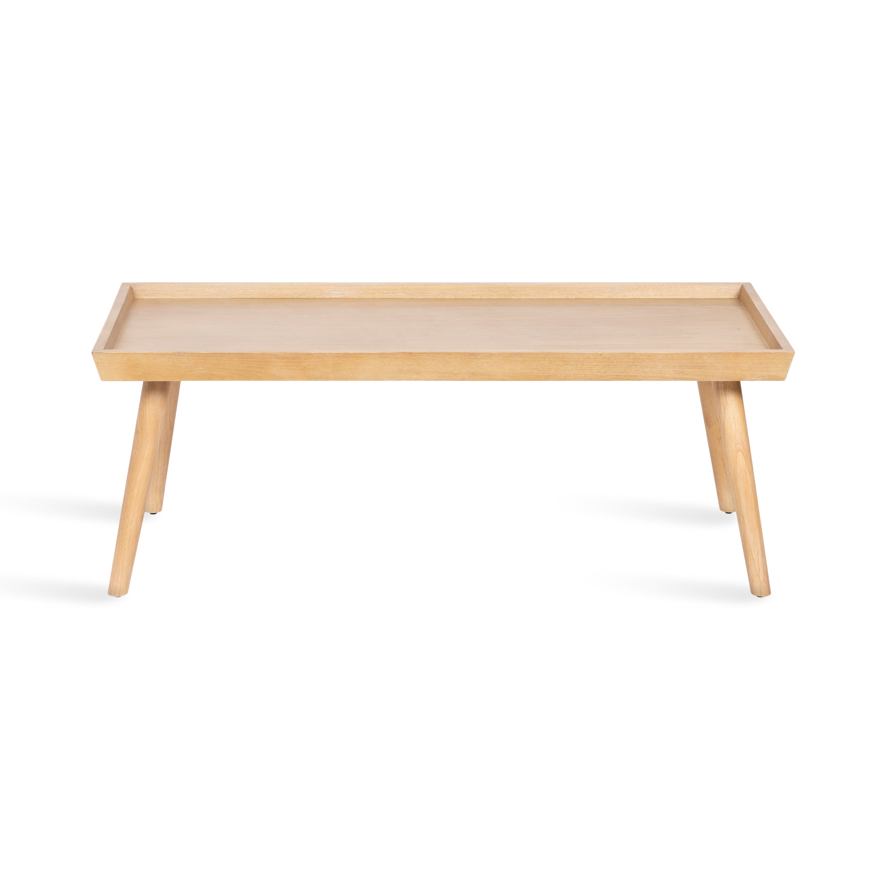 Coffee Table Natural Beige 46x22x17 5