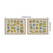 Art Set Sylvie Dark Gold 2 Piece Set 18x24 2