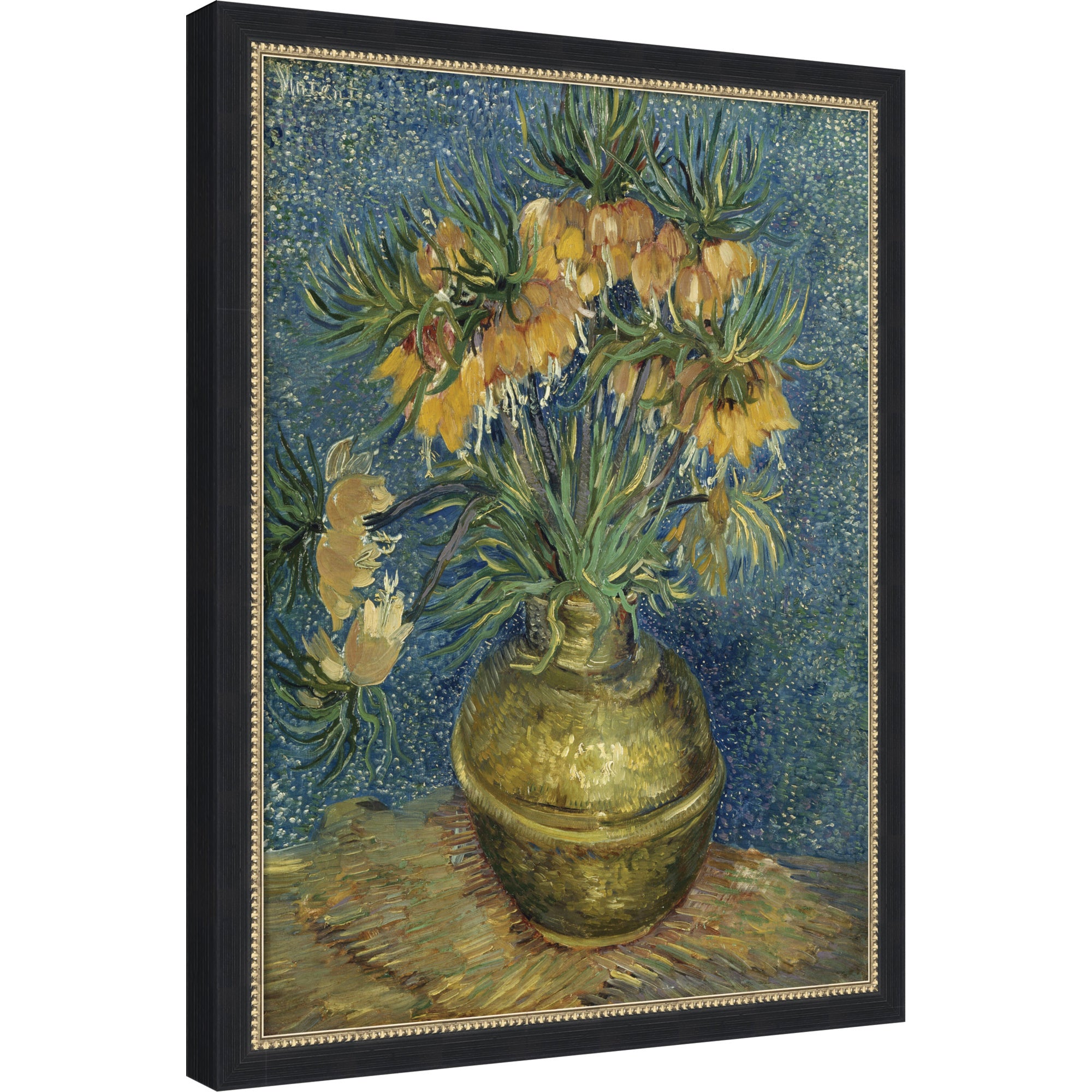 Mounted Canvas 20 x 26 Belmont Black 1