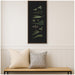 Framed Canvas 40x18 Sylvie Walnut 7